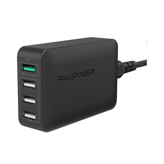 Buy RAVPower RP-PC024 USB Fast Charger 40W 4-Ports from Vmart in Pakistan
