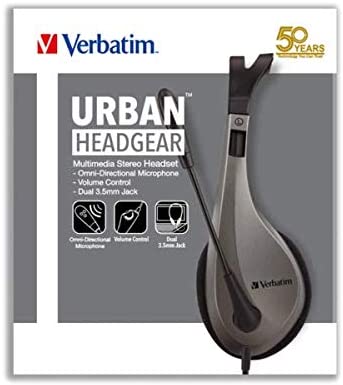 Buy Verbatim 41646 Multimedia Headset with Microphone (Single Pin) from Vmart in Pakistan