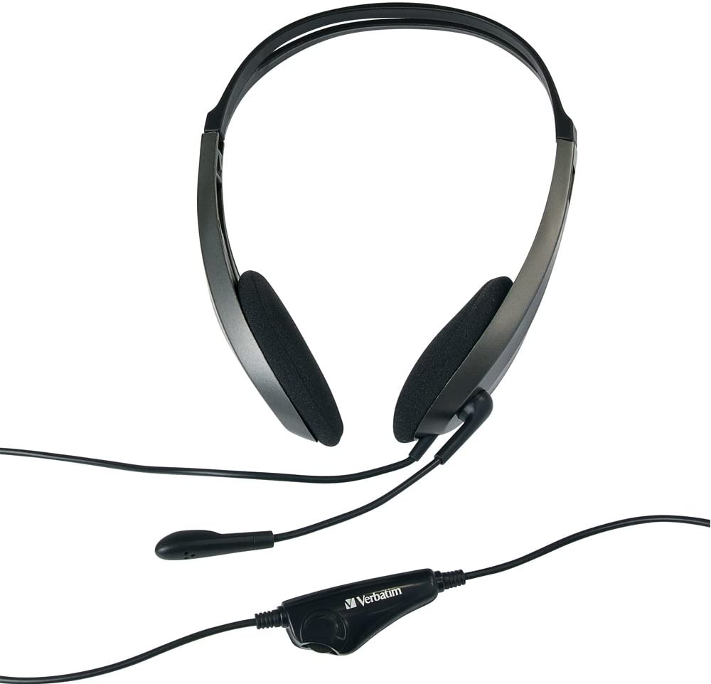 Buy Verbatim 41646 Multimedia Headset with Microphone (Single Pin) from Vmart in Pakistan