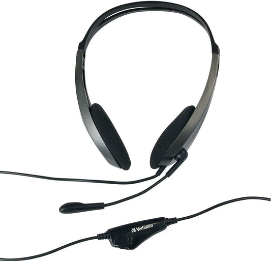 Buy Verbatim 41646 Multimedia Headset with Microphone (Single Pin) from Vmart in Pakistan