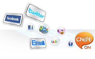 Convenient social networking – ChatON & Social hub