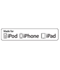 Made for iPod, iPhone, iPad