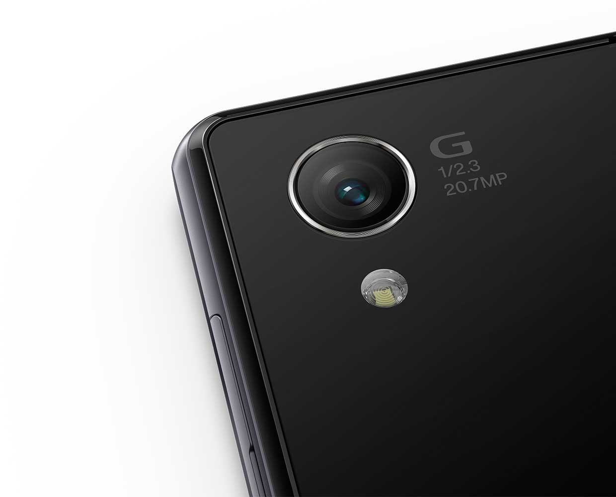 Xperia Z1 achieves superior image quality with sharper pictures, using Sony’s award-winning G Lens.