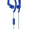 SkullCandy Chops Flex Sport Earbuds with Mic - Royal Blue/Swirl
