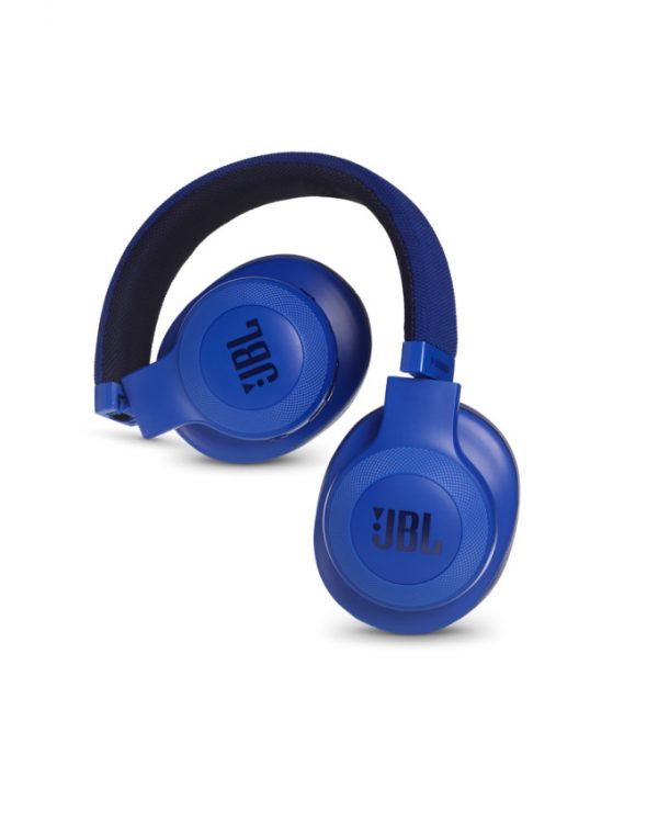 JBL E55BT Wireless Bluetooth On-ear Headphones - Blue