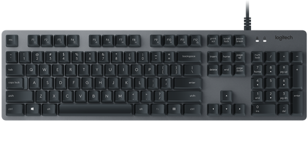 Logitech K840 Mechanical Corded Keyboard