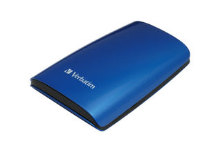 Verbatim 2.5" Portable Hard Drive USB 320GB - Blue