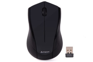 A4Tech Wireless Mouse G3-400N - Glossy Grey