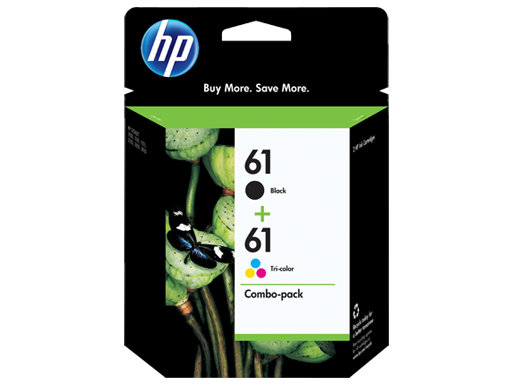 HP 61 Black/Tri-Color Combo-pack