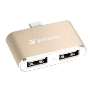 Verbatim USB-C 3.1 Dual Port USB Hub