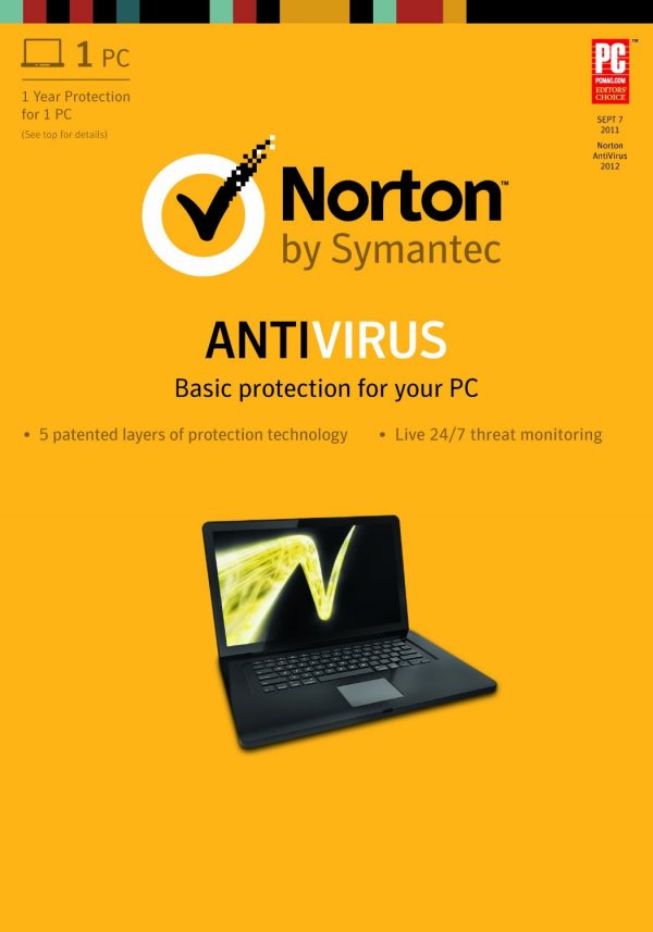 Norton Antivirus 2013 (1 user)