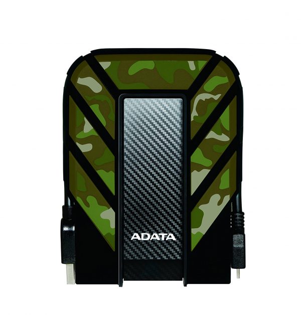 Adata HD710M External Hard Drive 1TB USB 3.0 - Military Edition (Waterproof/Dustproof/ Shock-Resistant External Hard Drive, Camouflage)