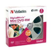 Verbatim Mini DVD-RW Digital 3pk