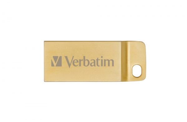 Verbatim Metal Executive USB 3.0 Flash Drive 32GB - Gold