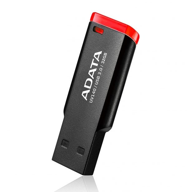 Adata UV140 3.0 32GB USB Flash Drive - Red/Black