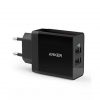 Anker 24W 2-Port USB Charger & 3ft Micro USB Cable