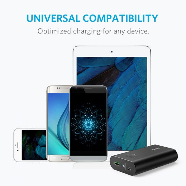 Anker PowerCore+ 10050 Premium Portable Charger with Qualcomm Quick Charge 3.0