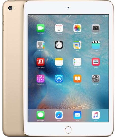 Apple iPad Mini 4 128GB WiFi (Gold)
