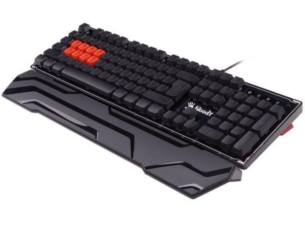 A4Tech Bloody B3370R 8 Light Strike Mechanical Gaming Keyboard - Black