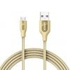 Anker PowerLine+ Micro USB Cable 6ft - Golden