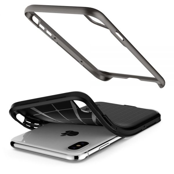 Spigen iPhone XS Max Case Neo Hybrid - Gunmetal