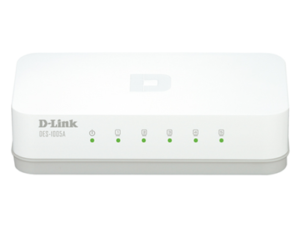 D-Link DES-1005A 5-Port 10/100BASE-T Unmanaged Switch
