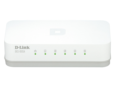 D-Link DES-1005A 5-Port 10/100BASE-T Unmanaged Switch