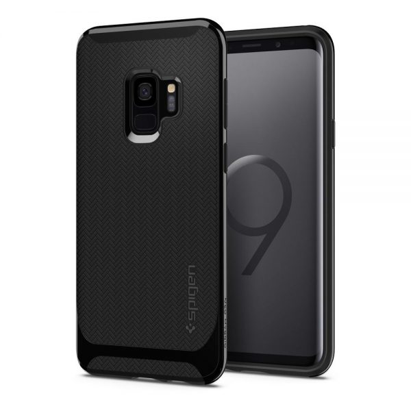 Spigen Samsung Galaxy S9 Case Neo Hybrid - Shiny Black