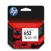 HP 652 Tri-Color Original Ink Advantage Cartridge
