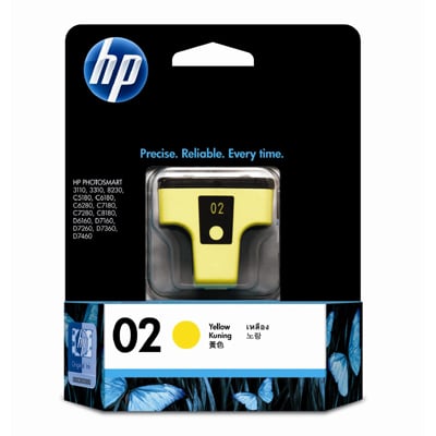 HP Ink C8773WA 02 Yellow