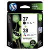 HP Ink CC628AA 27 Black/28 Tri-color Combo Pack