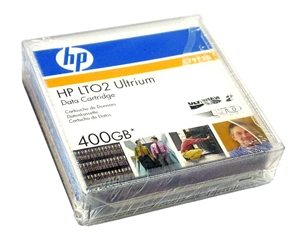 HP LTO2 Ultrium 200/400GB Data Cartridge C7972A