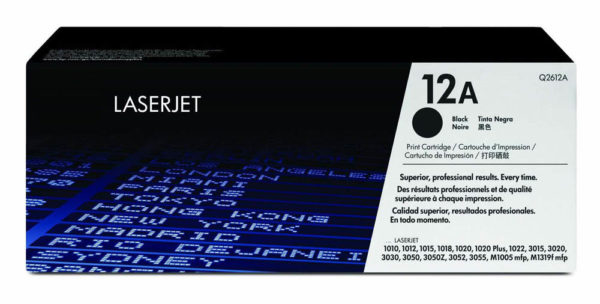 HP Toner Q2612A 12A Black