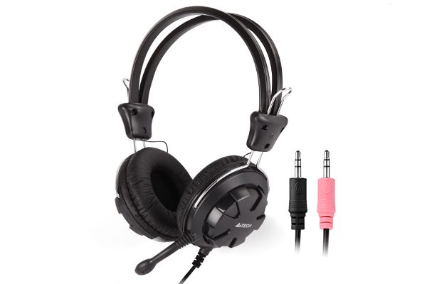 A4Tech ComfortFit Stereo Headset HS-28 - Black