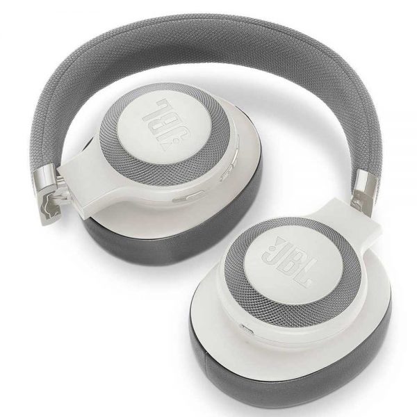 JBL E65BTNC Wireless over-ear NC headphones - White