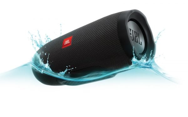 JBL Charge 3 Waterproof Portable Bluetooth Speaker (Black)