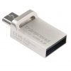 Transcend JetFlash 880 32GB OTG USB For Android - Silver