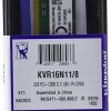 Kingston KVR16N11/8G 1600 MHz DIMM 240-Pin DDR3 Non-ECC RAM - 8GB