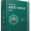 Kaspersky Antivirus 2016 2PCS box pack with DVD
