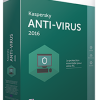 Kaspersky Antivirus 2016 3+1PCS box pack with DVD