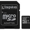 Kingston SDCS Canvas Select Class10 microSD Memory Card - 16GB With Adapter