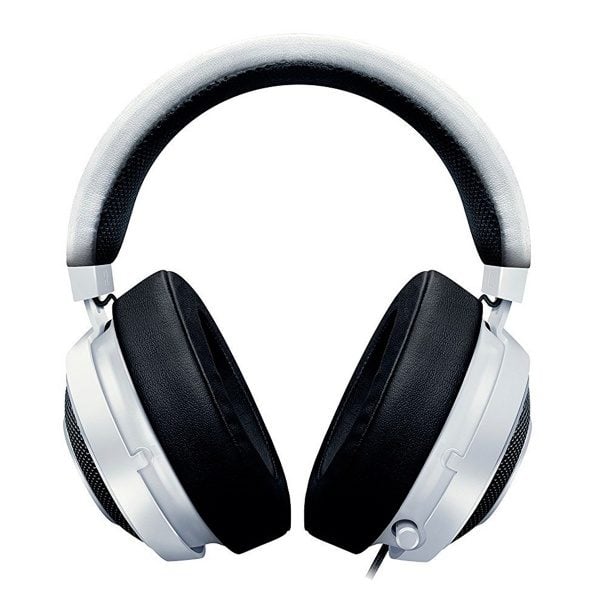 Razer Kraken Pro V2 Gaming Headset - White (Oval Shape Design)