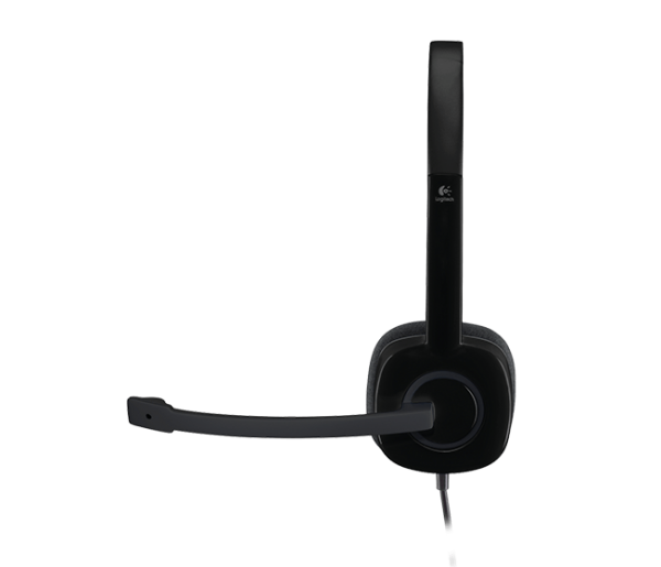 Logitech H151 Stereo Headset Light Weight and Adjustable Headset
