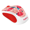 Logitech M238 Party Collection Wireless Mouse - Flamingo