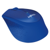 Logitech M331 Silent Plus Wireless Mouse - Blue