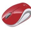 Logitech Wireless Mini Mouse M187 - Red