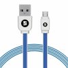 Space ChargeSync Micro USB Cable 100cm - Blue