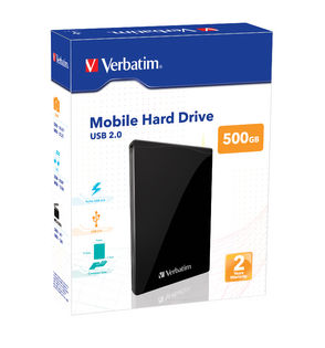 Verbatim 2.5" Mobile Hard Drive 500GB