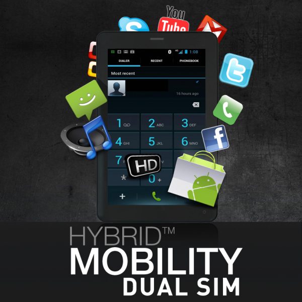 HeroTAB Hybrid Mobility Dual Sim Tablet