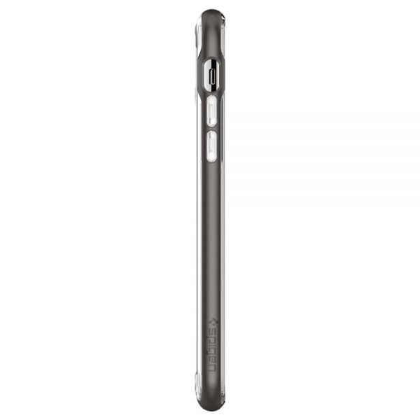 Spigen iPhone XS Case Neo Hybrid Crystal - Satin Silver